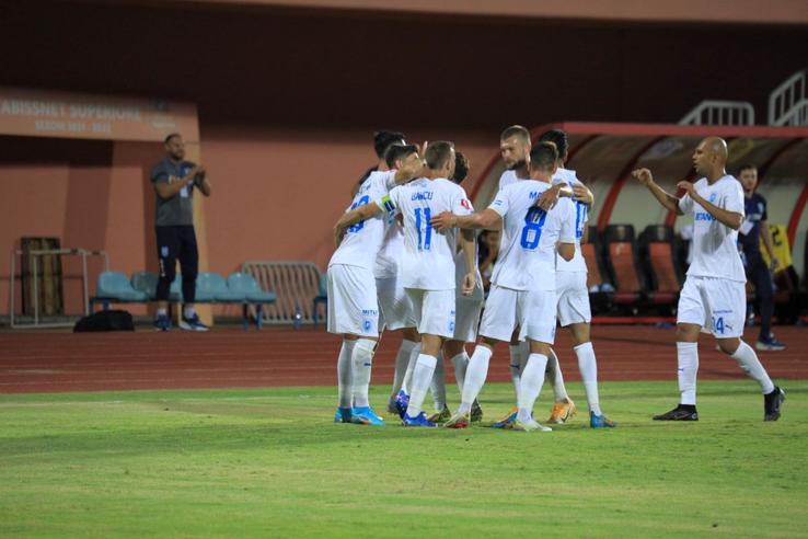 Vllaznia - CSU Craiova / Sursă foto: Facebook@ Universitatea Craiova
