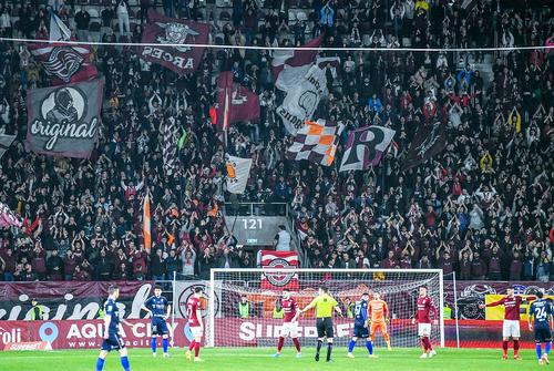 Rapid are parte de o susținere masivă la meciurile de „acasă” // foto: Facebook @ FC Rapid 1923