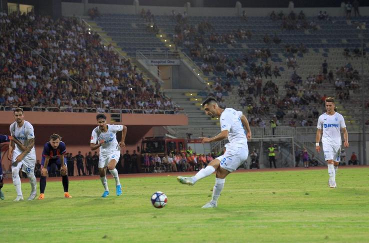 Vllaznia - CSU Craiova / Sursă foto: Facebook@ Universitatea Craiova