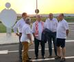 Viktor Orban, premierul Ungariei, cu fularul lui Sepsi la gât