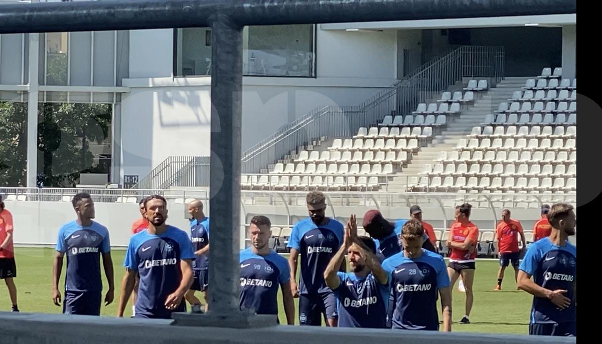 Aflat în negocieri crâncene cu Gigi Becali, e numărul 1 la antrenamente!