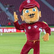 Noua mascotă a „feroviarilor” / Sursă foto: Facebook@ CFR Cluj
