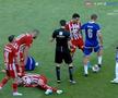 FOTO Matheus Mascarenhas, fault dur la Jonathan Rodriguez în Sepsi - FCU Craiova