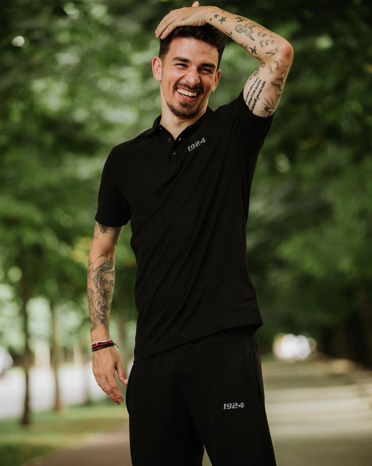 Sergiu Hanca și soția lui, Andreea, modele pentru o lansare de haine a Petrolului