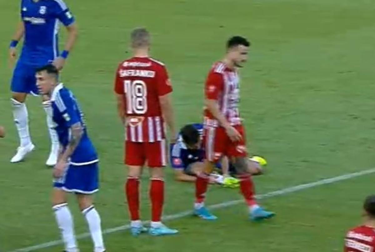 FOTO Cosmin Matei ia roșu cu FCU Craiova și ratează meciul cu Dinamo