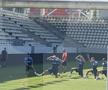 Antrenament FCSB Arcul de Triumf
