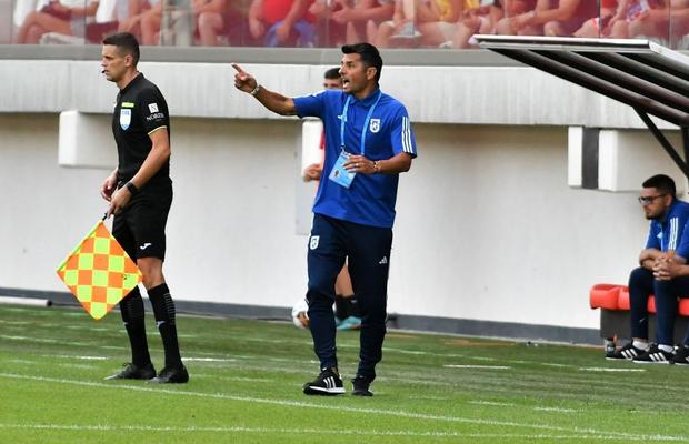 Dică, după debutul la FCU Craiova: „Nu e OK ce s-a întâmplat pe final”