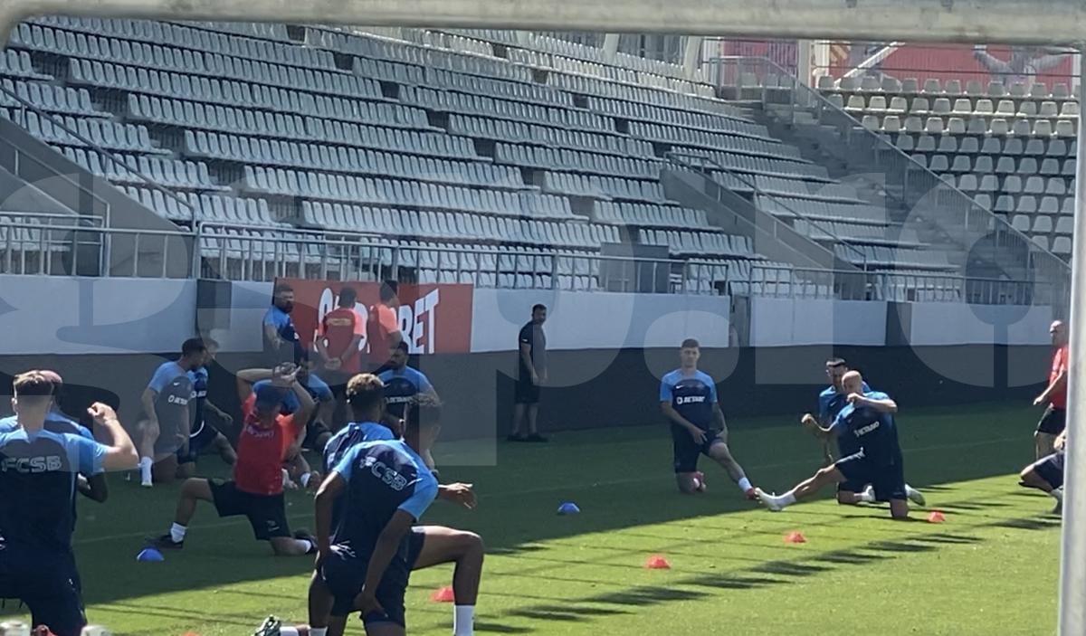 Aflat în negocieri crâncene cu Gigi Becali, e numărul 1 la antrenamente!