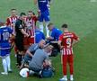FOTO Matheus Mascarenhas, fault dur la Jonathan Rodriguez în Sepsi - FCU Craiova