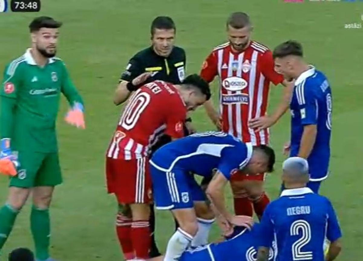 FOTO Cosmin Matei ia roșu cu FCU Craiova și ratează meciul cu Dinamo