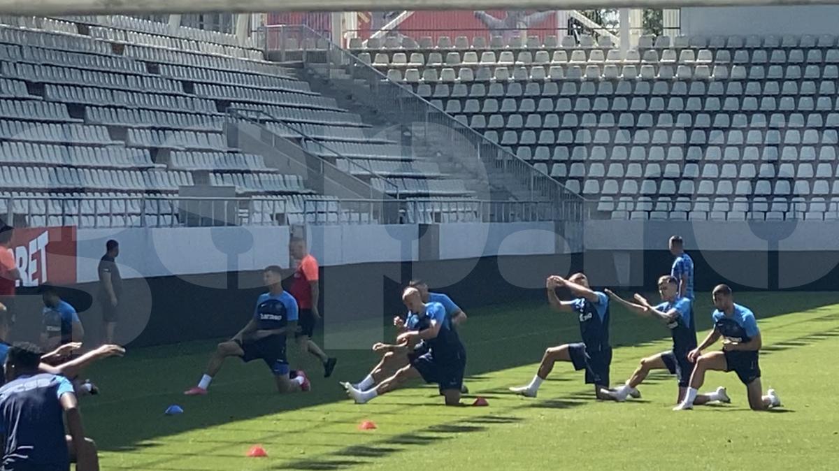 Aflat în negocieri crâncene cu Gigi Becali, e numărul 1 la antrenamente!