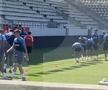 Antrenament FCSB Arcul de Triumf