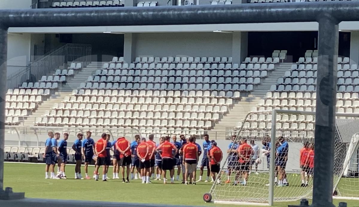 Aflat în negocieri crâncene cu Gigi Becali, e numărul 1 la antrenamente!