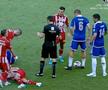FOTO Matheus Mascarenhas, fault dur la Jonathan Rodriguez în Sepsi - FCU Craiova