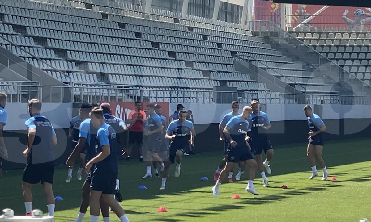 Antrenament FCSB Arcul de Triumf