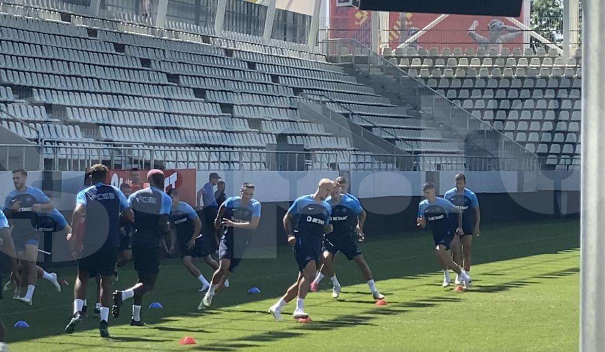Aflat în negocieri crâncene cu Gigi Becali, e numărul 1 la antrenamente!