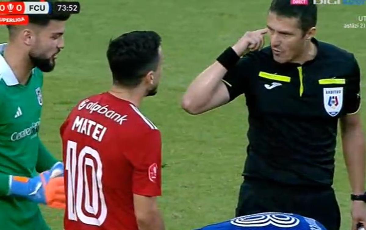 FOTO Cosmin Matei ia roșu cu FCU Craiova și ratează meciul cu Dinamo