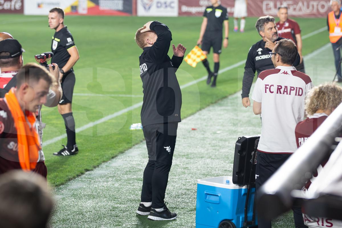 Neil Lennon - Rapid - CFR Cluj