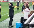 Neil Lennon în timpul meciului Rapid - CFR Cluj. FOTO: Ionuț Iordache (GSP)