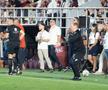 Neil Lennon în timpul meciului Rapid - CFR Cluj. FOTO: Ionuț Iordache (GSP)