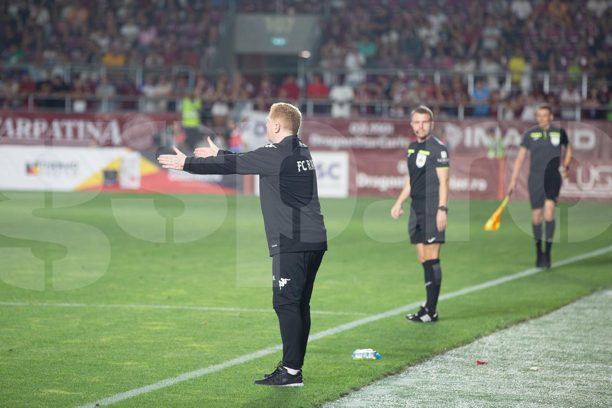 Neil Lennon - Rapid - CFR Cluj