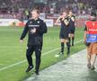 Neil Lennon în timpul meciului Rapid - CFR Cluj. FOTO: Ionuț Iordache (GSP)