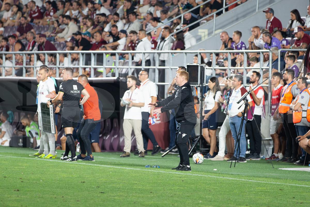Neil Lennon - Rapid - CFR Cluj