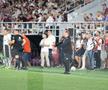 Neil Lennon în timpul meciului Rapid - CFR Cluj. FOTO: Ionuț Iordache (GSP)