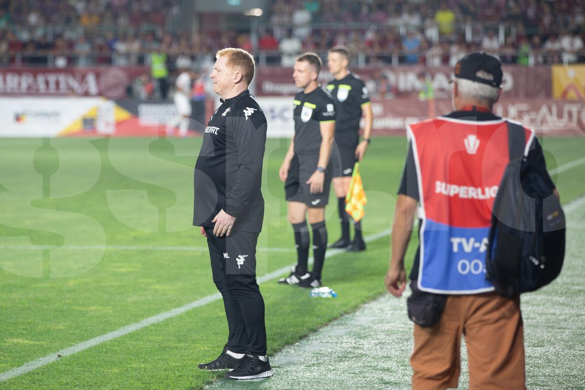 Neil Lennon - Rapid - CFR Cluj