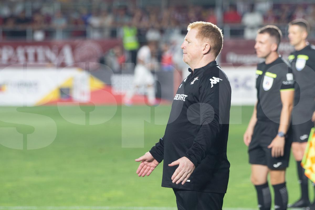 Neil Lennon - Rapid - CFR Cluj