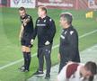 Neil Lennon în timpul meciului Rapid - CFR Cluj. FOTO: Ionuț Iordache (GSP)