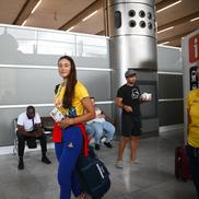 Sosire la Paris delegație olimpică România Foto: Raed Krishan (Paris)