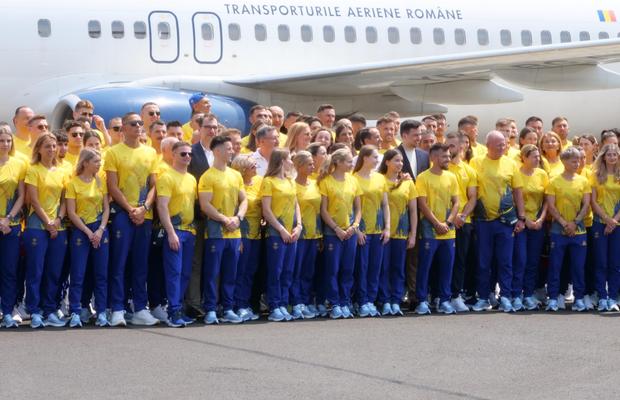 Echipa olimpică a plecat spre Paris: „Să continuăm această poveste frumoasă și să îmbogățim tezaurul României”