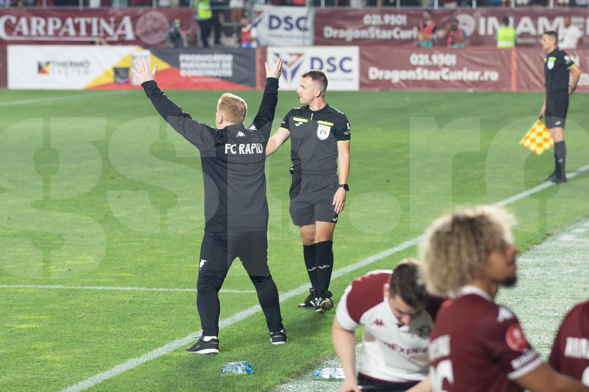 Neil Lennon - Rapid - CFR Cluj