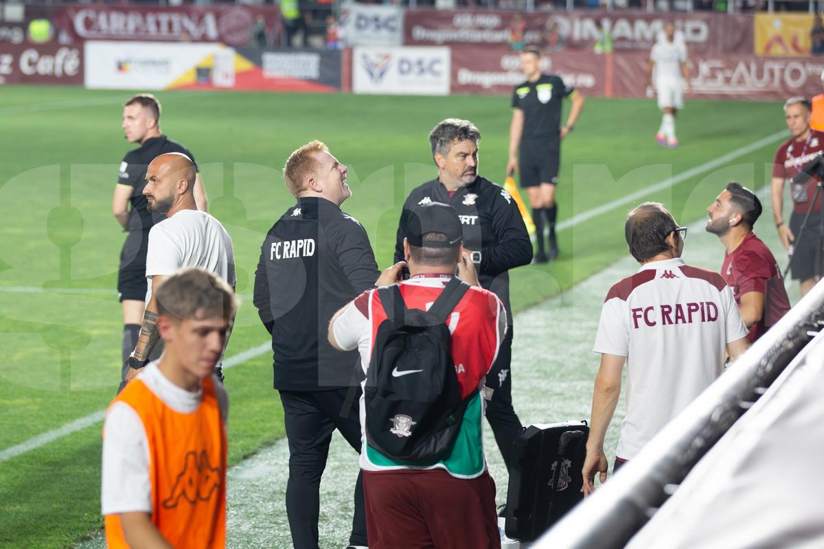 Neil Lennon - Rapid - CFR Cluj