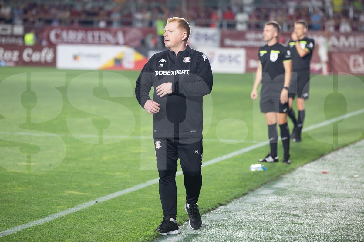 Neil Lennon - Rapid - CFR Cluj