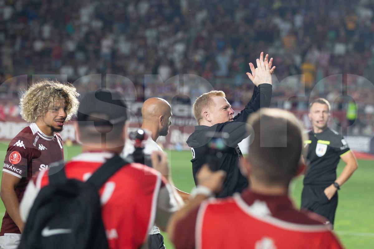 Neil Lennon - Rapid - CFR Cluj