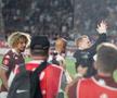 Neil Lennon în timpul meciului Rapid - CFR Cluj. FOTO: Ionuț Iordache (GSP)