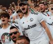 Derapaj morbid în Polonia! Scenografia șocantă pregătită de suporterii Legiei Varșovia la meciul cu Zaglebie Lubin