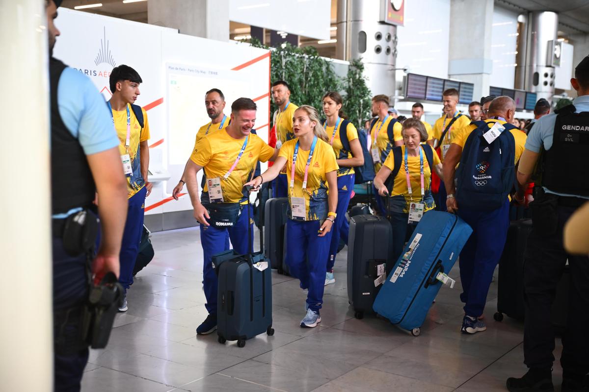 Paris, am sosit! „Abia aștept să înceapă Jocurile!” » Imagini cu sportivii români ajunși în Franța