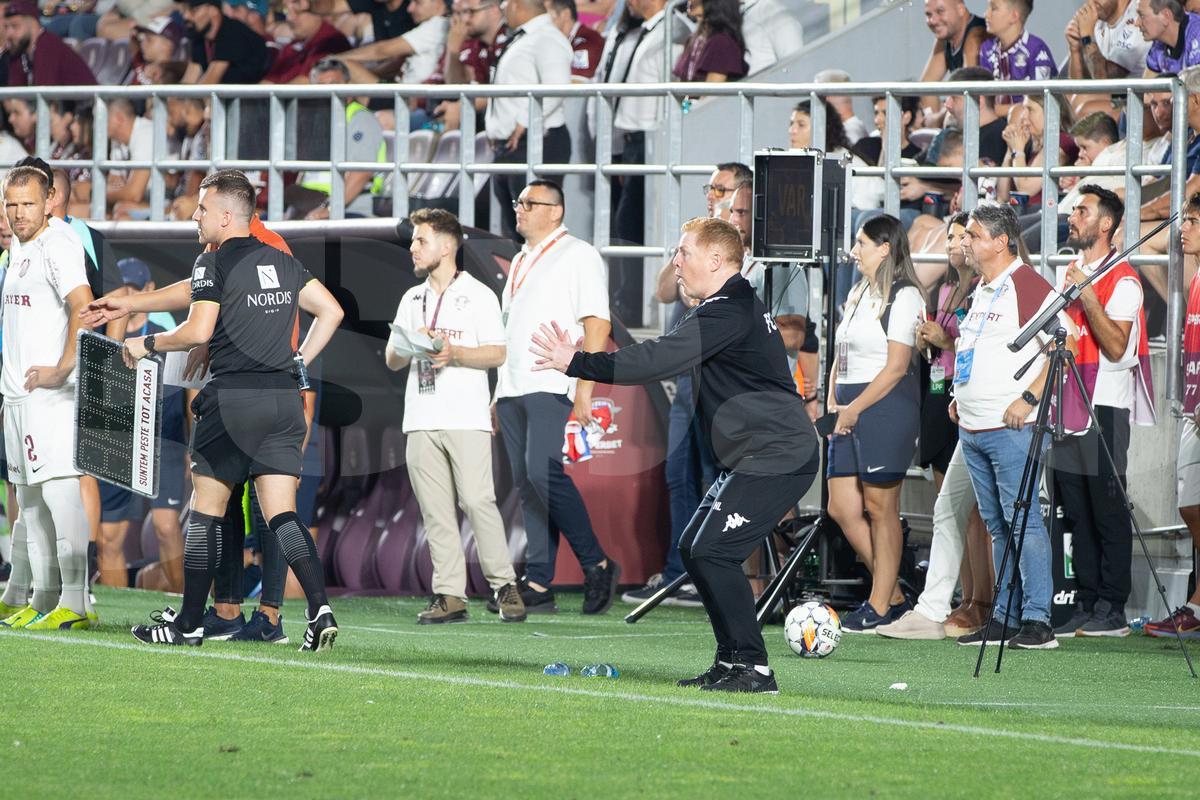 Neil Lennon - Rapid - CFR Cluj