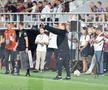 Neil Lennon în timpul meciului Rapid - CFR Cluj. FOTO: Ionuț Iordache (GSP)
