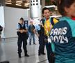 Sosire la Paris delegație olimpică România Foto: Raed Krishan (Paris)