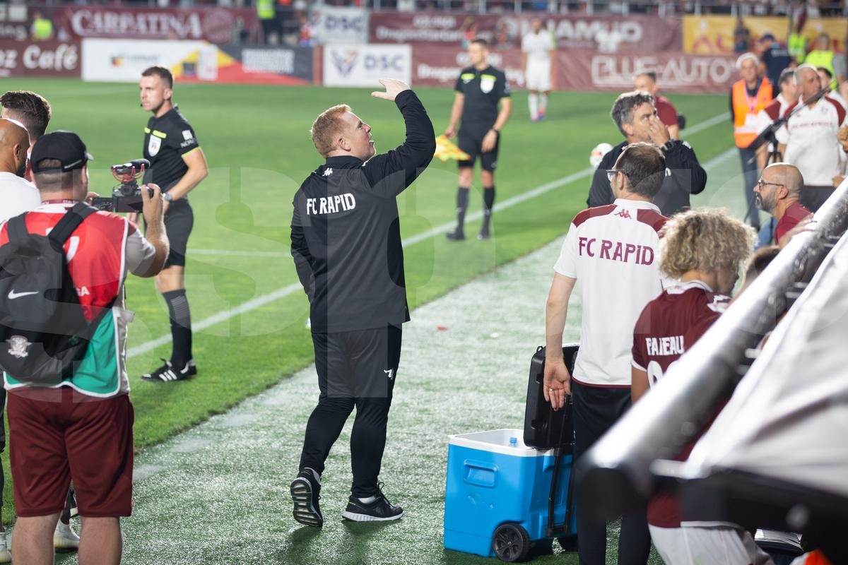 Neil Lennon - Rapid - CFR Cluj