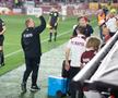 Neil Lennon în timpul meciului Rapid - CFR Cluj. FOTO: Ionuț Iordache (GSP)