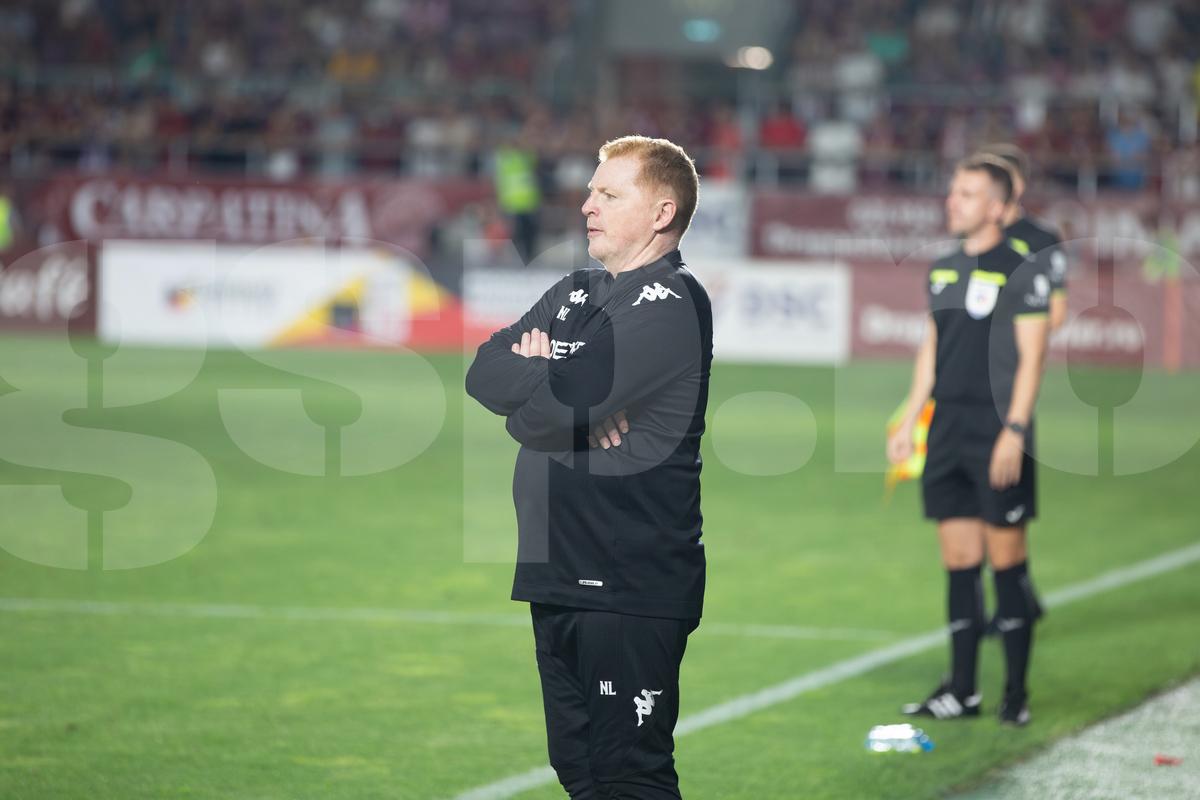 Neil Lennon - Rapid - CFR Cluj