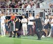 Neil Lennon în timpul meciului Rapid - CFR Cluj. FOTO: Ionuț Iordache (GSP)