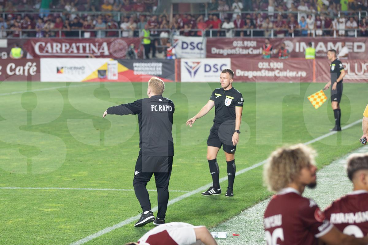Neil Lennon - Rapid - CFR Cluj