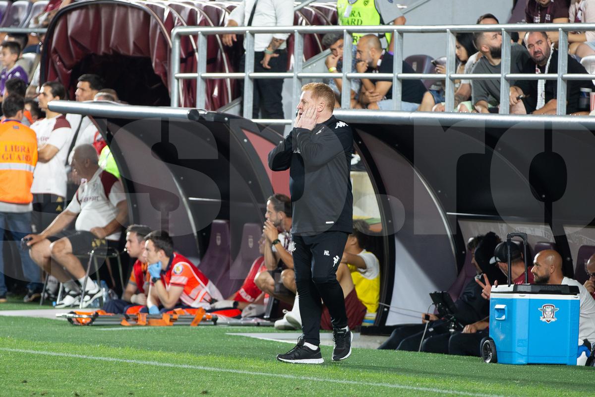 Neil Lennon - Rapid - CFR Cluj