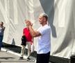 Nebunie la sosirea lui Marko Arnautovic la Belgrad // foto: sportal.blic.rs
